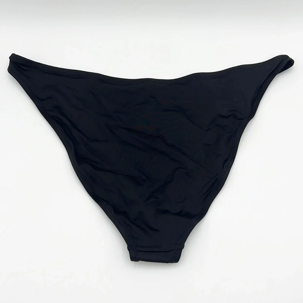 SKIMS WOMEN’S SWIM CHEEKY TANGA BOTTOM ONXY SZ 4X